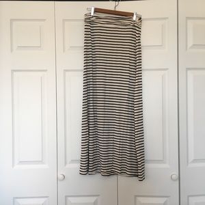 Jcrew cotton maxi skirt XS